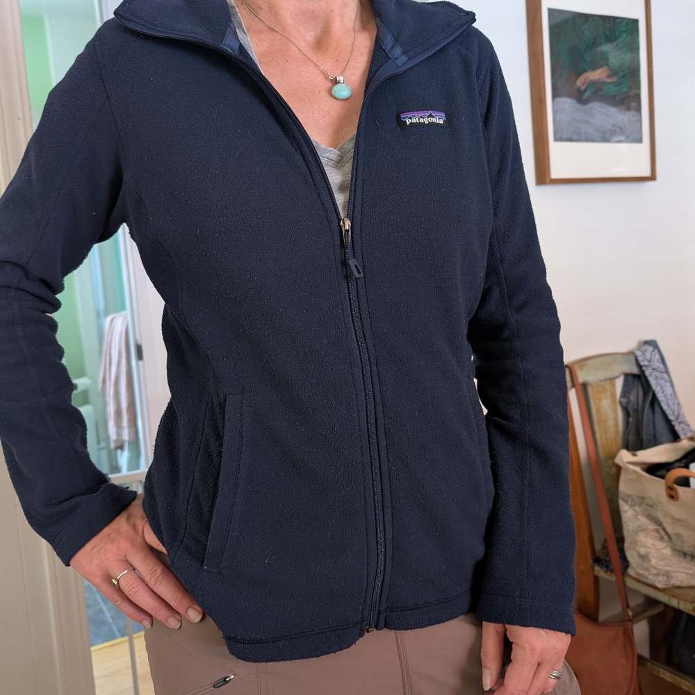 Patagonia Women's Navy Fleece Jacket